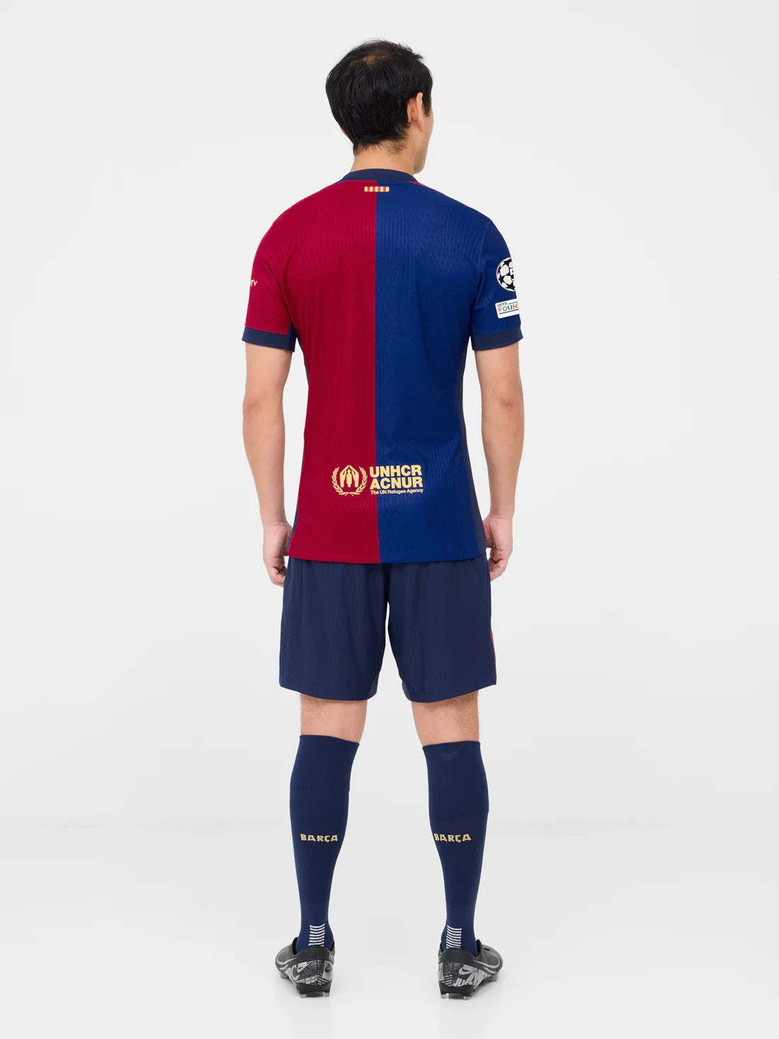 FC Barcelona Mens Home Soccer Kit 2024-2025