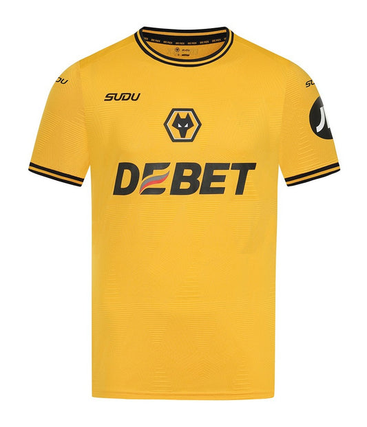 Wolverhampton Mens Home Soccer Kit 2024-2025