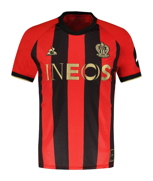 OGC Nice Mens Home Soccer Kit 2024-2025