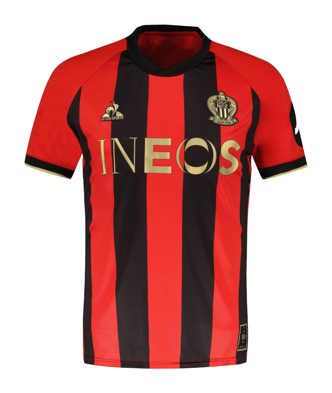 OGC Nice Mens Home Soccer Kit 2024-2025