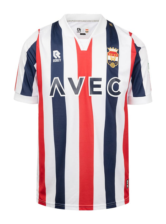 Willem II Mens Home Soccer Kit 2024-2025