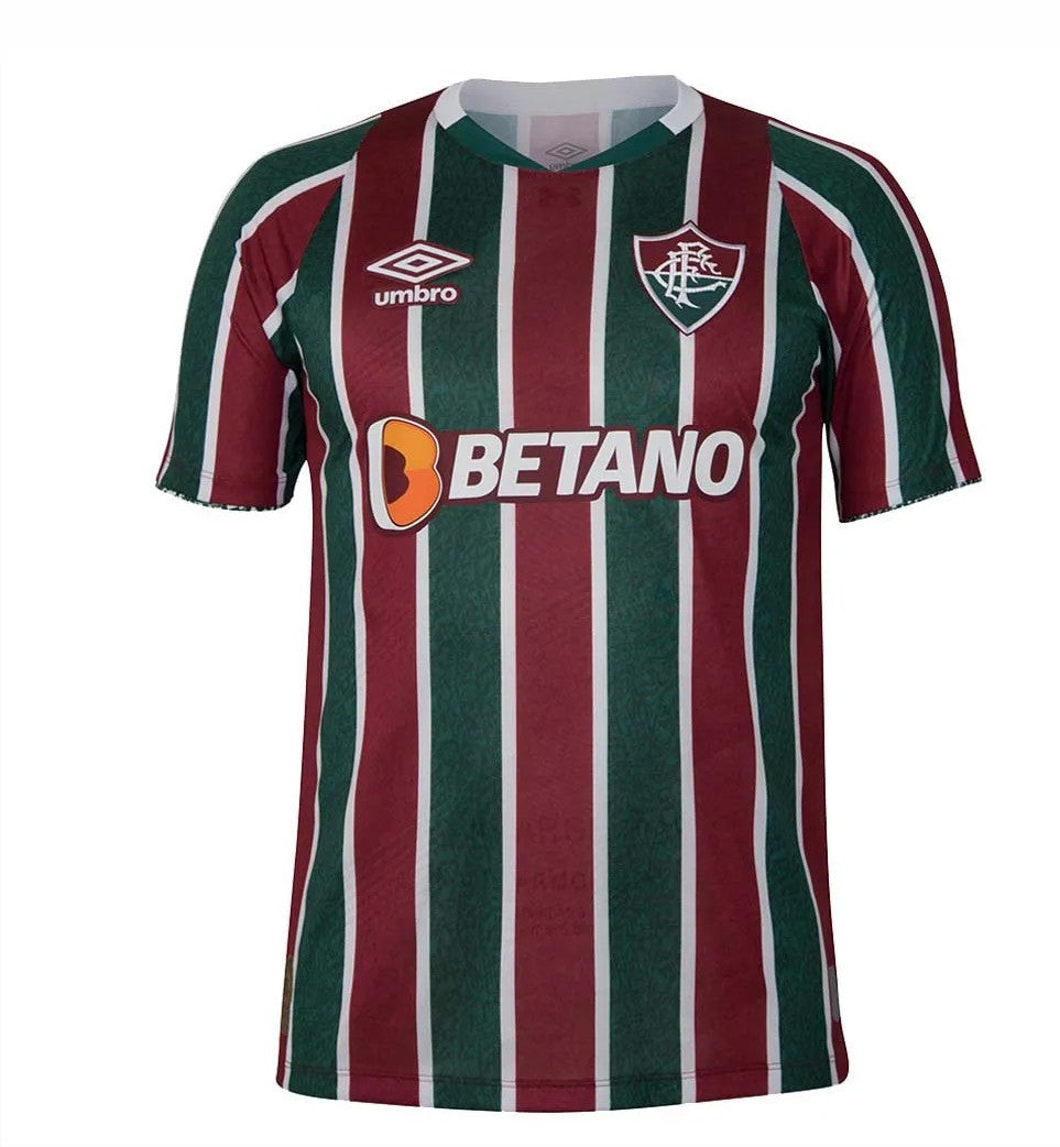 Fluminense Mens Home Soccer Kit 2024-2025