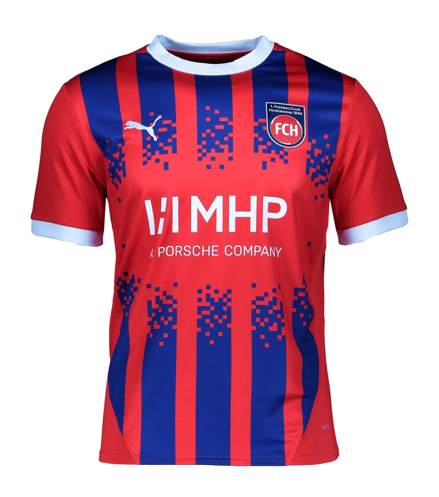 FC Heidenheim Mens Home Soccer Kit 2024-2025