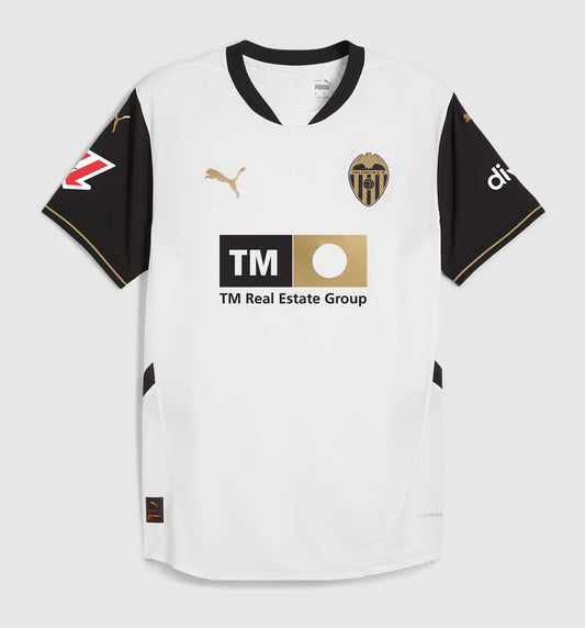 Valencia Mens Home Soccer Kit 2024-2025