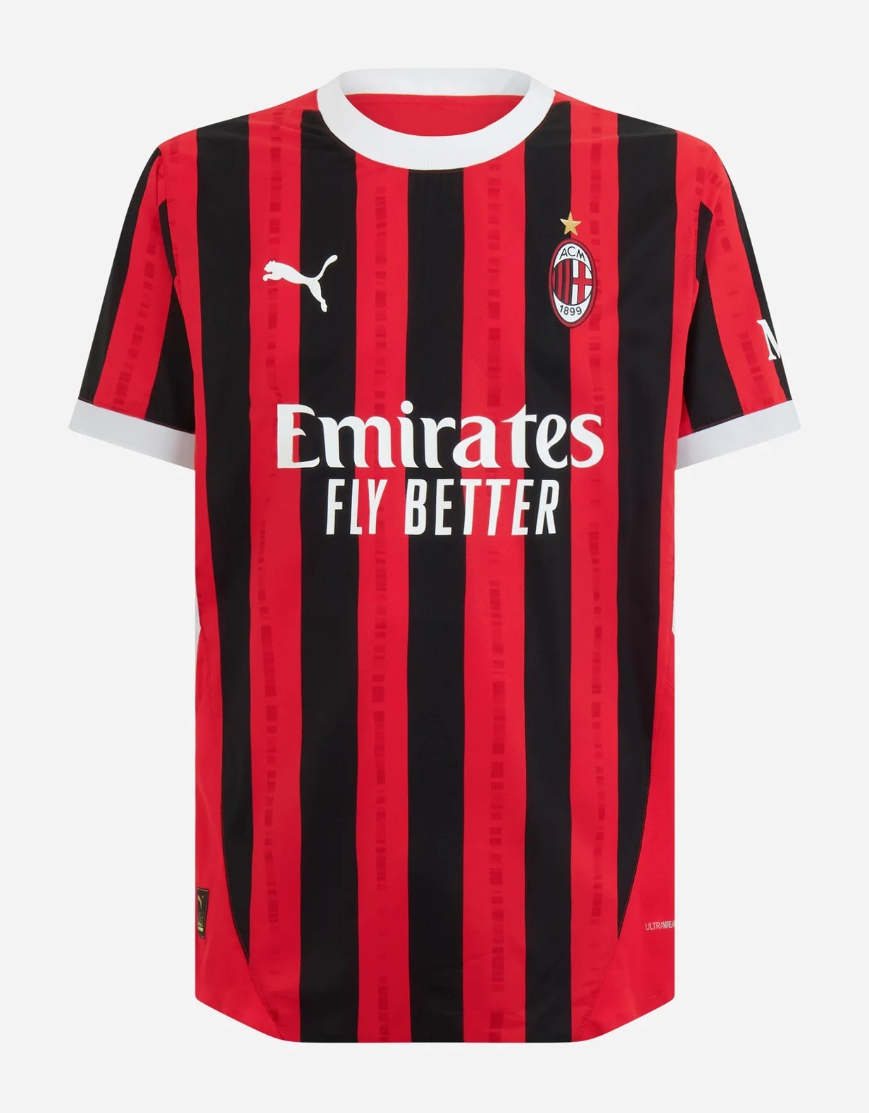 AC Milan Mens Home Soccer Kit 2024-2025