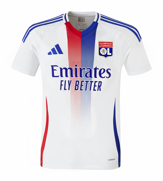 Olympique Lyonnais Mens Home Soccer Kit 2024-2025