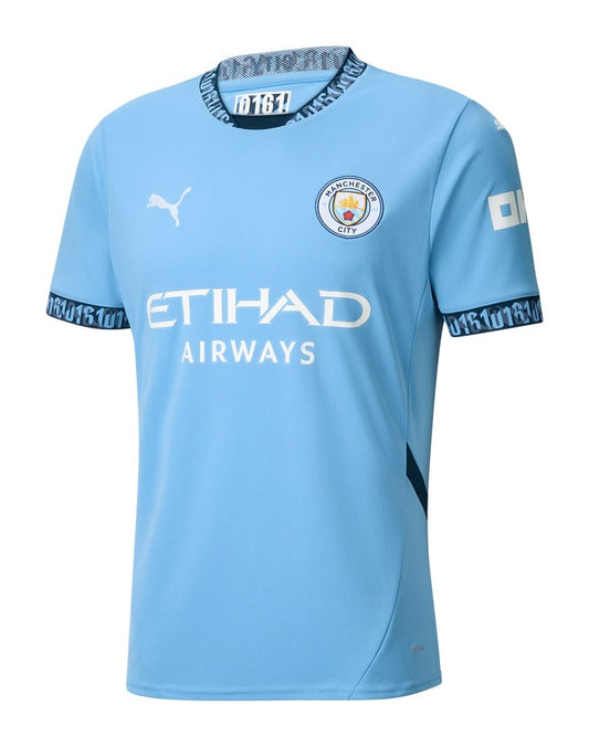 Manchester City Mens Home Soccer Kit 2024-2025