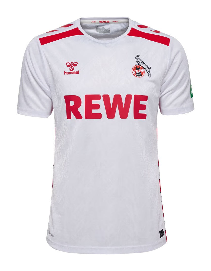 FC Koln Mens Home Soccer Kit 2024-2025