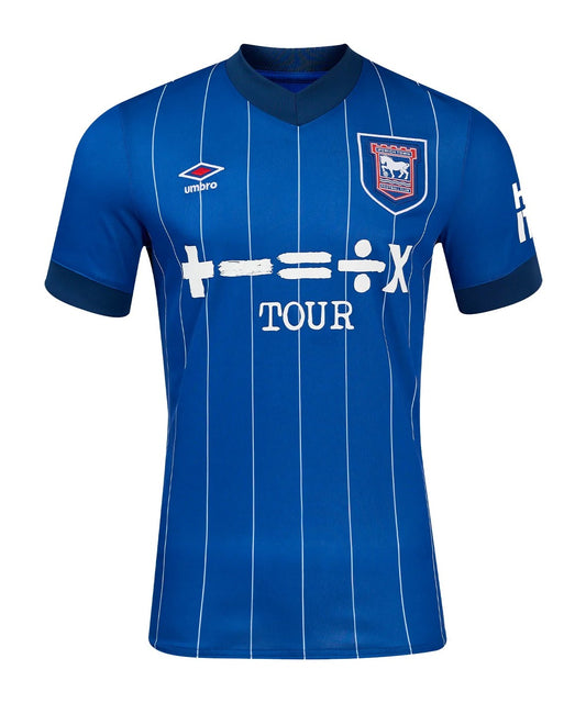 Ipswich Town Mens Home Soccer Kit 2024-2025