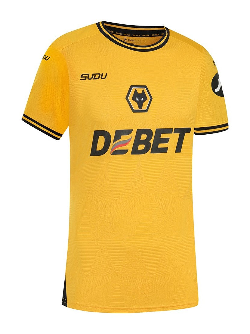 Wolverhampton Mens Home Soccer Kit 2024-2025