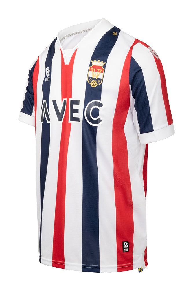 Willem II Mens Home Soccer Kit 2024-2025