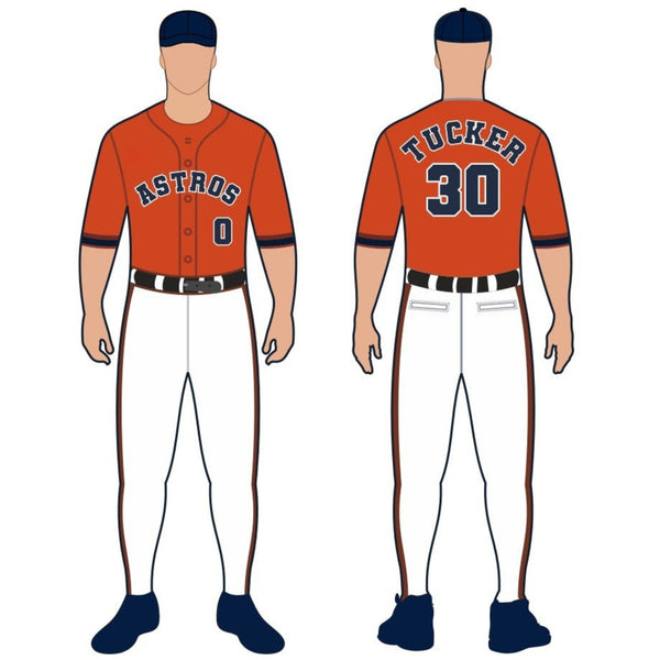 Houston Astros Alternate Uniform – Official MLB Gear