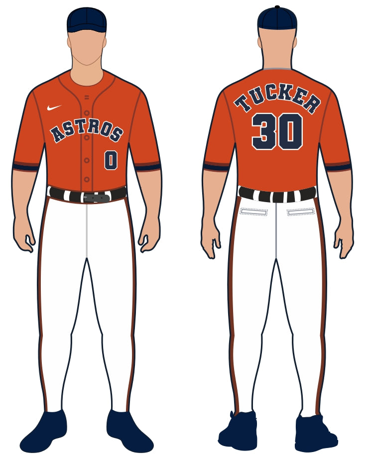 Houston Astros Alternate Uniform – Official MLB Gear