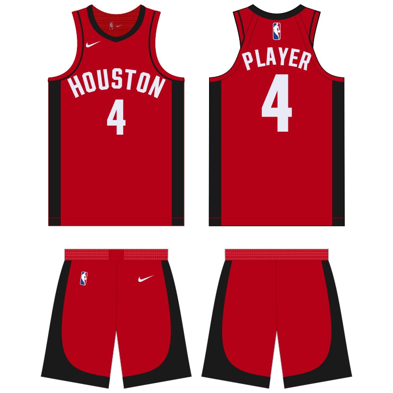 Houston Rockets Icon Edition Uniform - Official NBA Gear