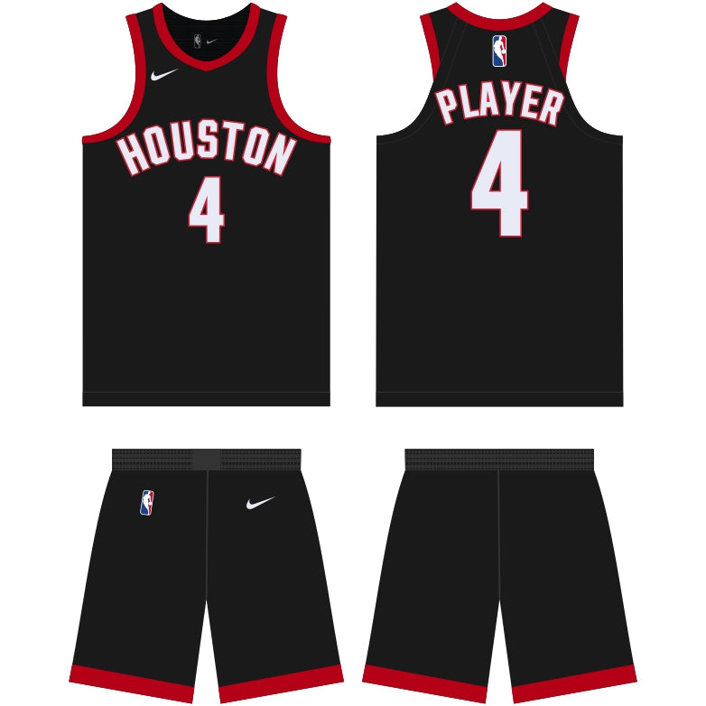 Houston Rockets Statement Edition Uniform - Official NBA Gear