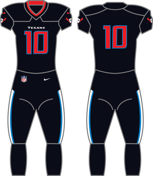 Houston Texans Color Uniform - Official NFL Gear