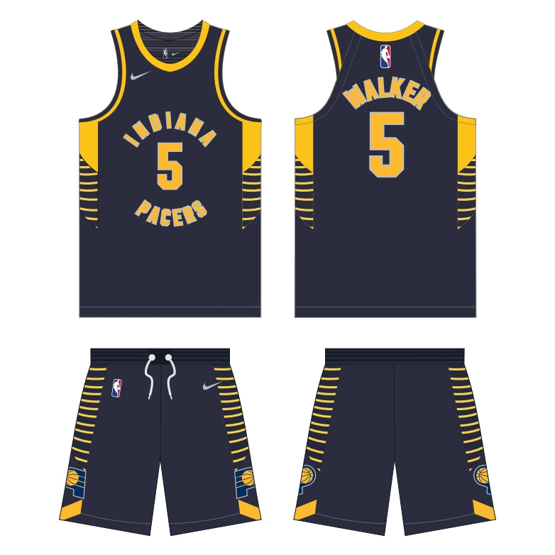 Indiana Pacers Icon Edition Uniform - Official NBA Gear