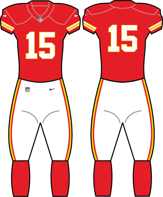 Kansas City Chiefs Home Uniform - Official NFL Gear