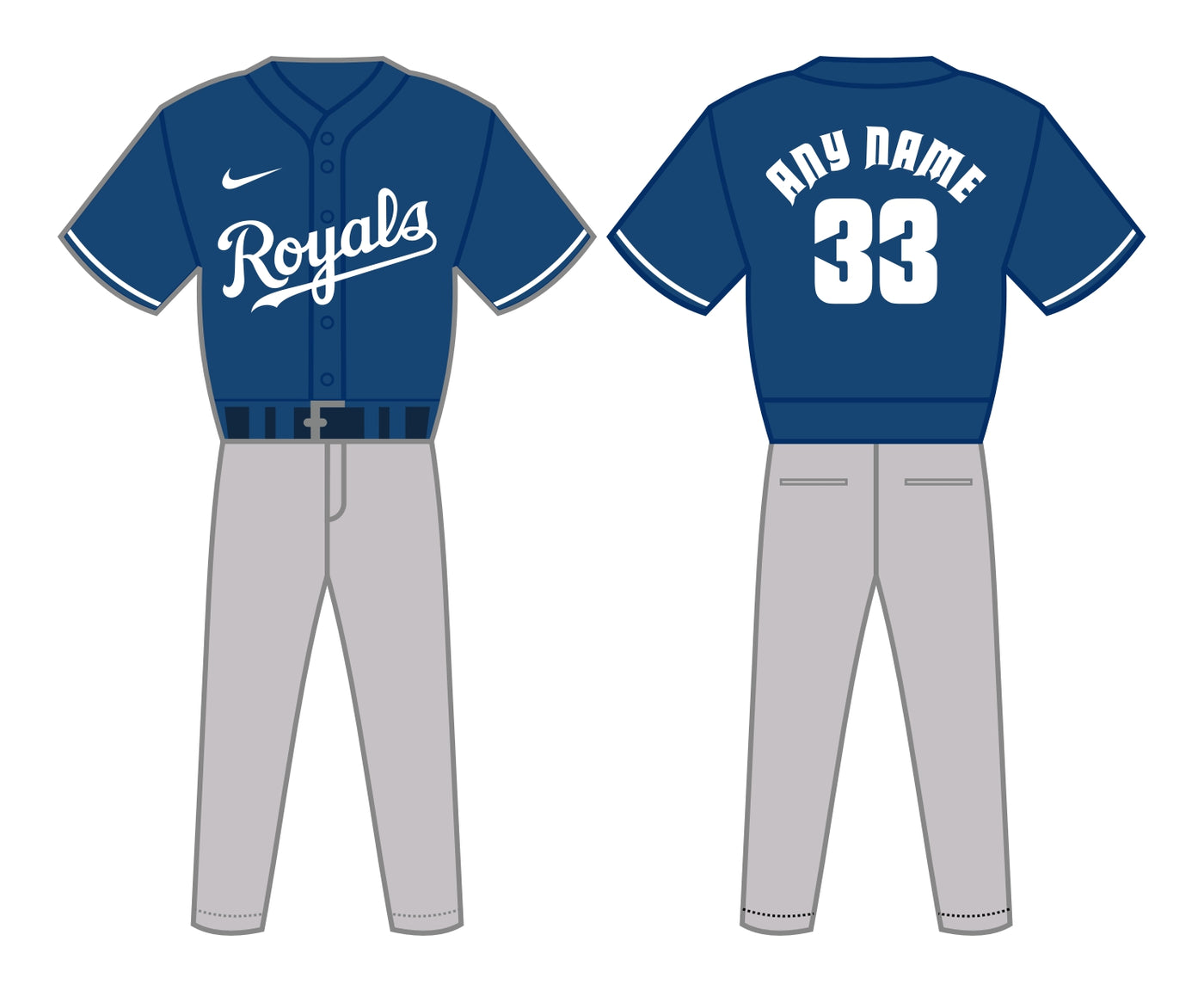 Kansas City Royals Alternate - 2 Uniform – Official MLB Gear