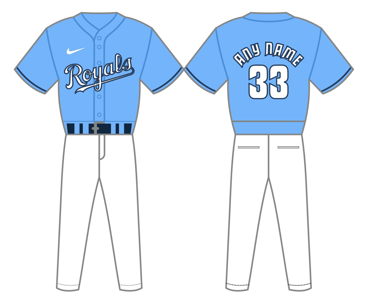 Kansas City Royals Alternate Uniform – Official MLB Gear