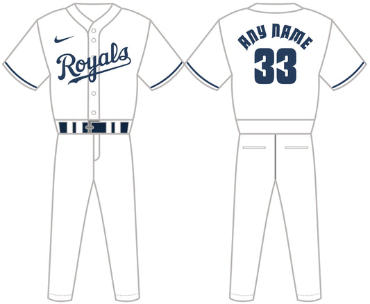 Kansas City Royals Home Uniform – Official MLB Gear