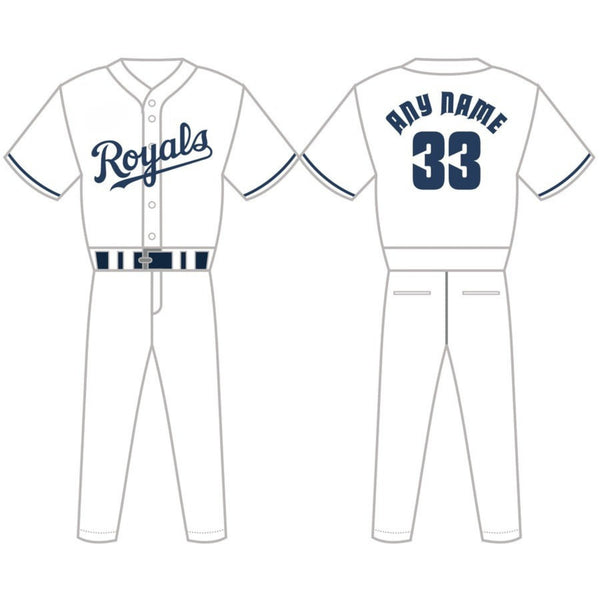 Kansas City Royals Home Uniform – Official MLB Gear