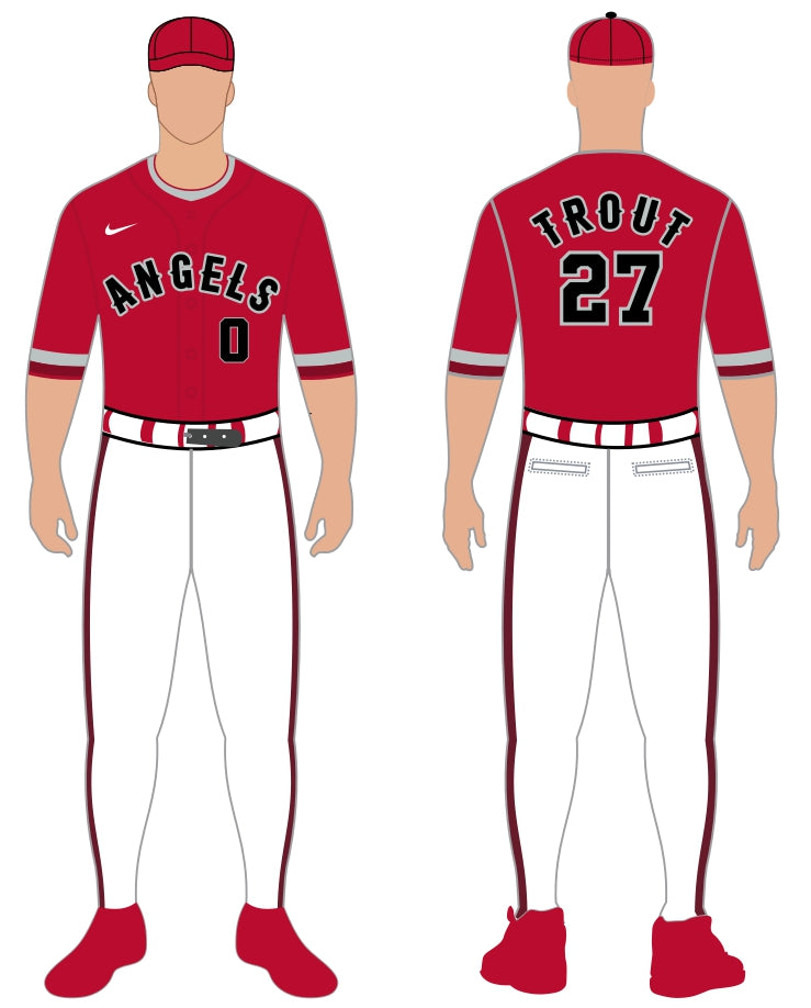 Los Angeles Angels Alternate Uniform – Official MLB Gear