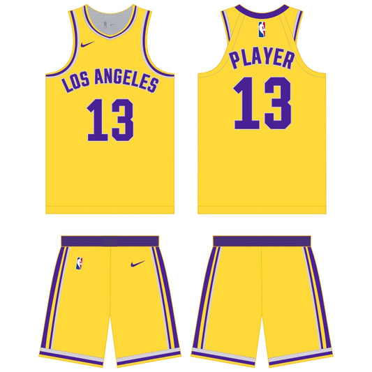 Los Angeles Lakers Icon Edition Uniform - Official NBA Gear