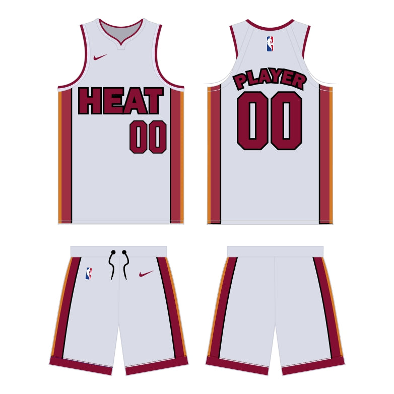 Miami Heat Association Edition Uniform - Official NBA Gear