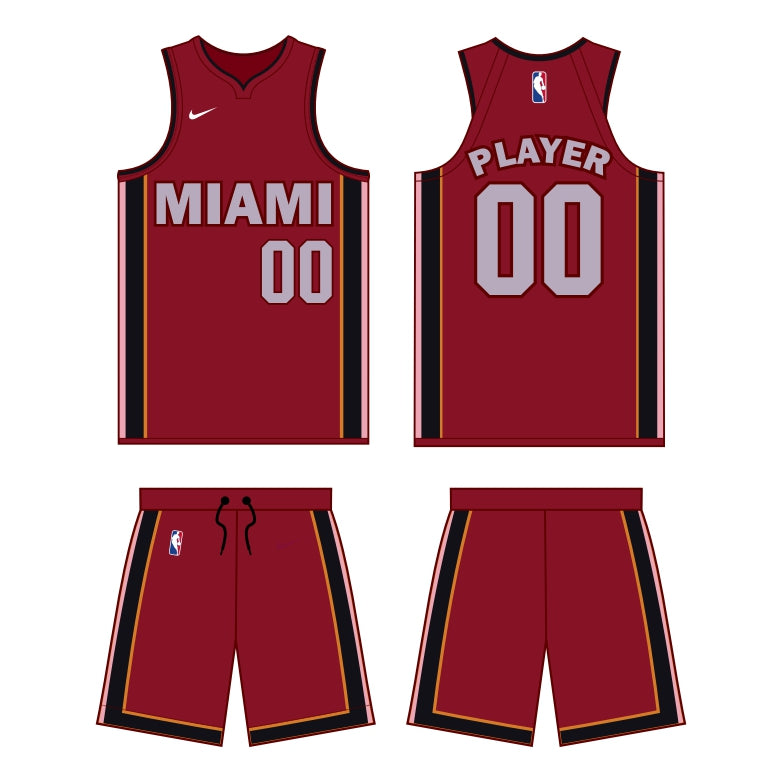 Miami Heat Statement Edition Uniform - Official NBA Gear