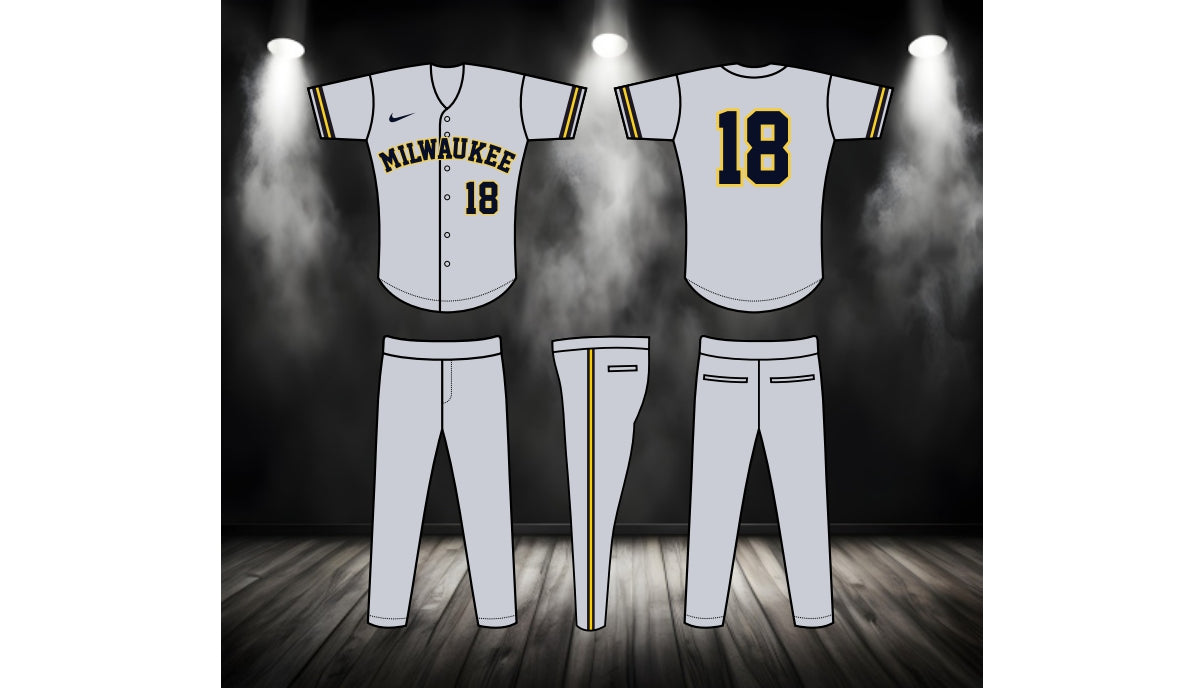 Milwaukee Brewers Alternate – 2 Uniform – Official MLB Gear