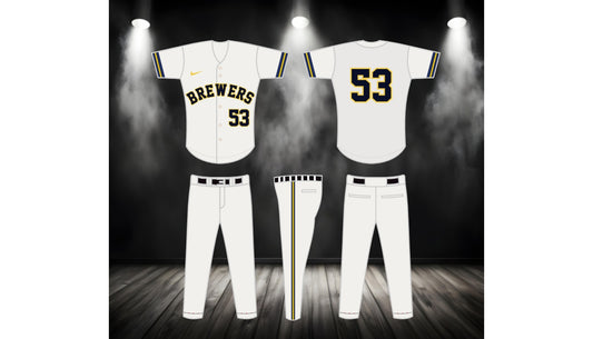 Milwaukee Brewers Home Uniform – Official MLB Gear