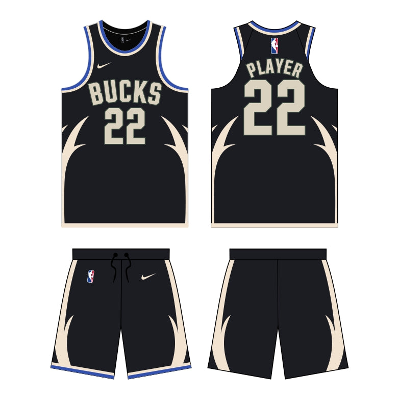 Milwaukee Bucks Statement Edition Uniform - Official NBA Gear