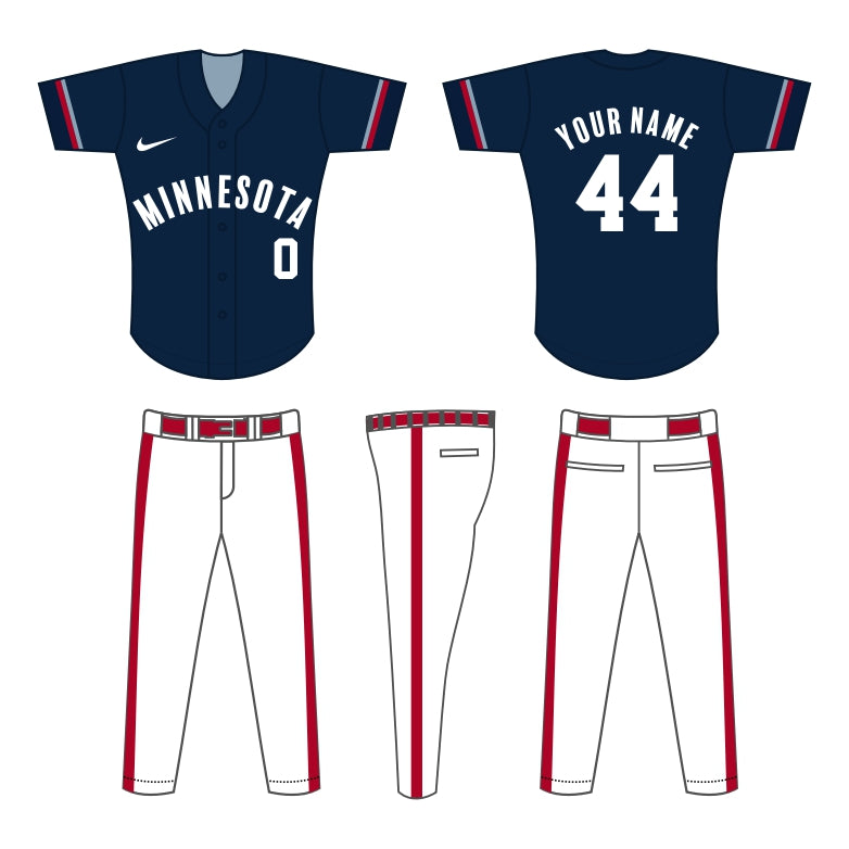 Minnesota Twins Alternate Uniform – Official MLB Gear