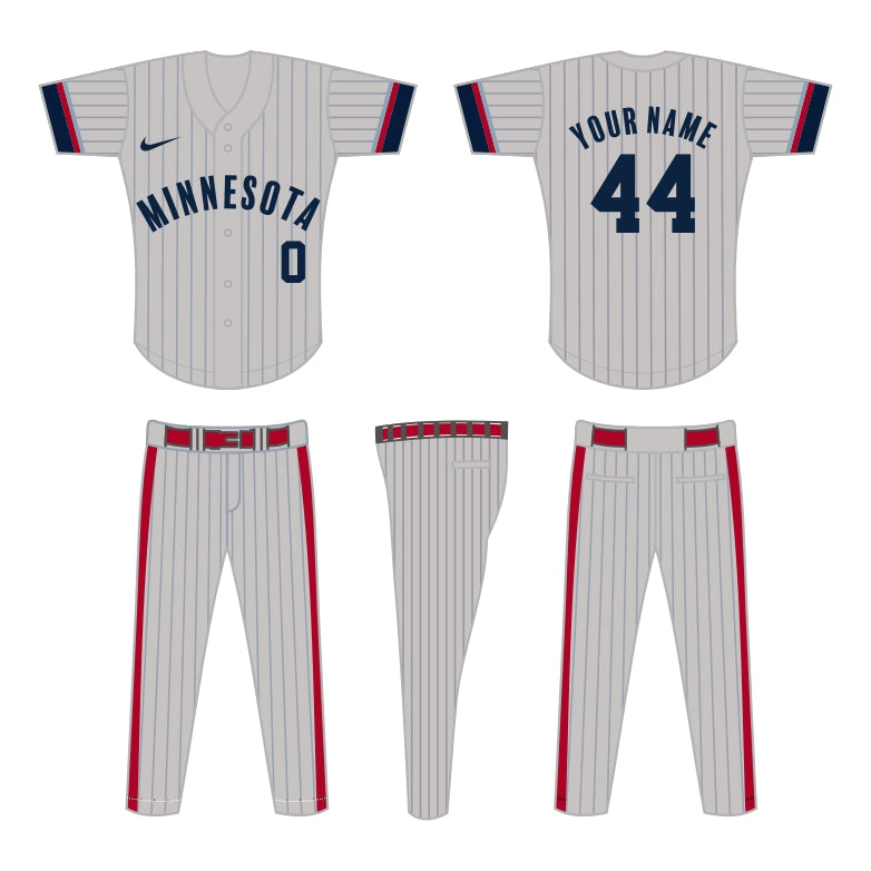 Minnesota Twins Away Uniform – Official MLB Gear