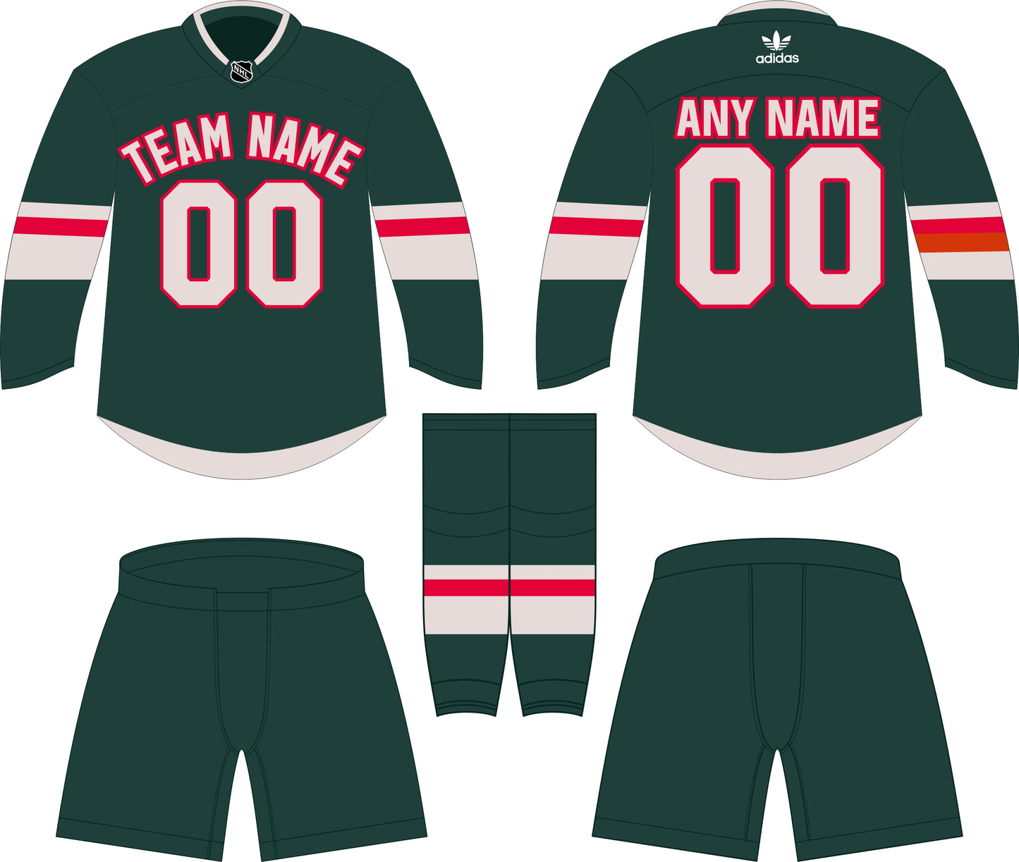 Minnesota Wild Home Uniform - Official NHL Gear