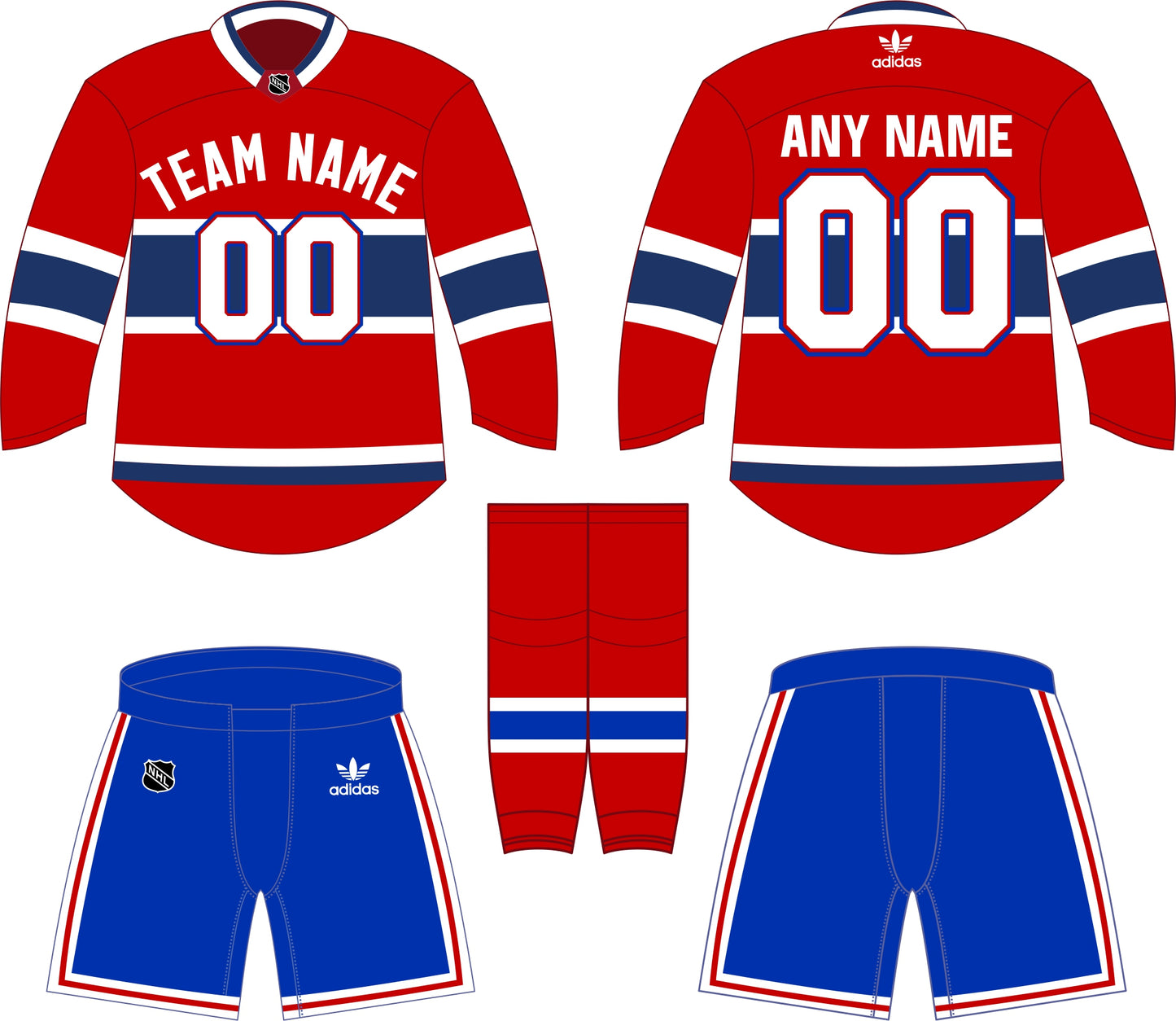 Montreal Canadiens Home Uniform - Official NHL Gear