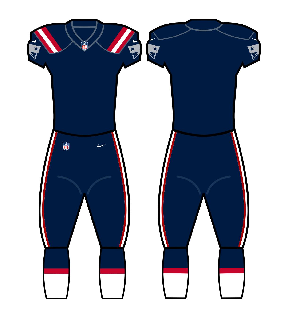 New England Patriots Color Uniform - Official NFL Gear