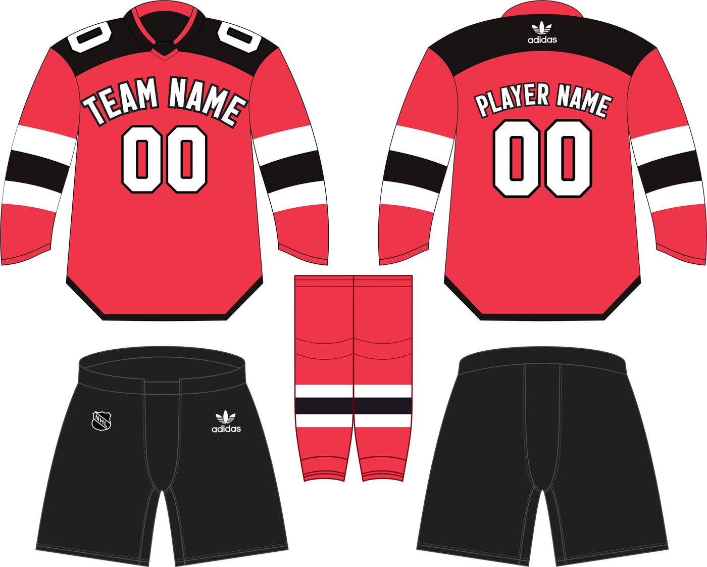 New Jersey Devils Home Uniform - Official NHL Gear