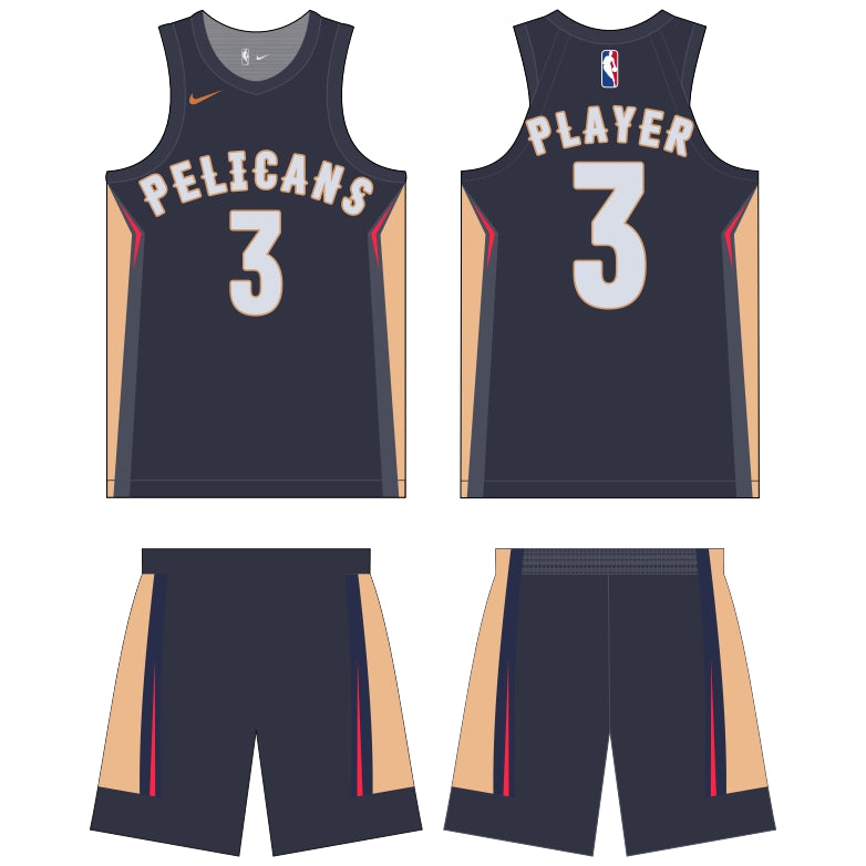 New Orleans Pelicans Icon Edition Uniform - Official NBA Gear