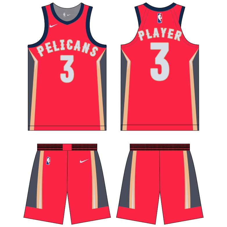 New Orleans Pelicans Statement Edition Uniform - Official NBA Gear