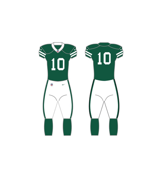 New York Jets Color Uniform - Official NFL Gear