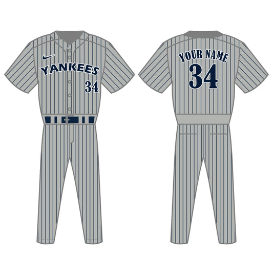 New York Yankees Road Uniform – Official MLB Gear