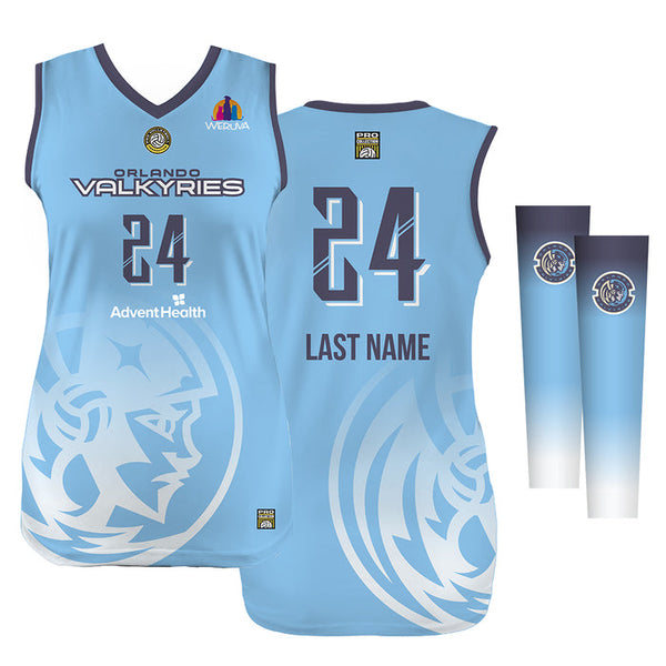 Zees Wears Orlando Valkyries Pro Jersey Set