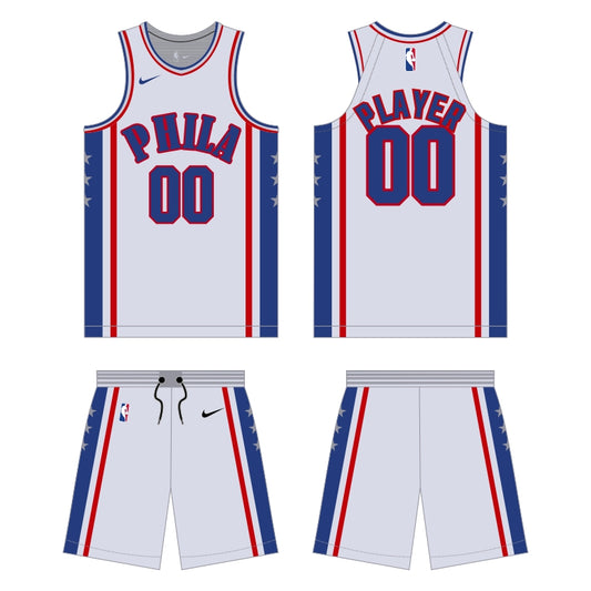 Philadelphia 76ers Association Edition Uniform - Official NBA Gear