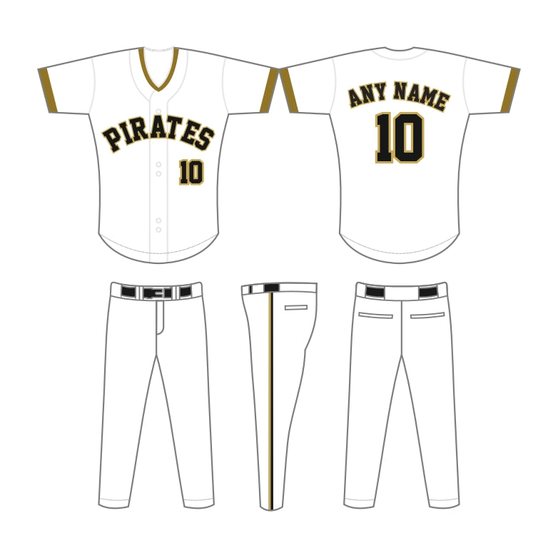 Pittsburgh Pirates Home Uniform – Official MLB Gear