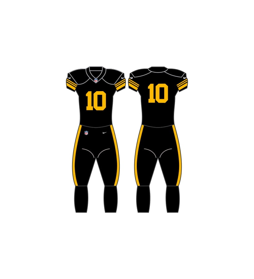 Pittsburgh Steelers Alternate Uniform - Official NFL Gear