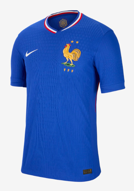 France Mens Home Soccer Kit 2024