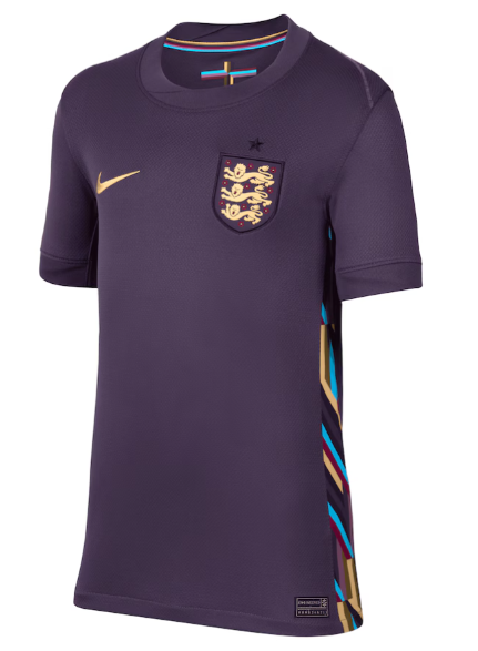 England Mens Away Soccer Kit 2024