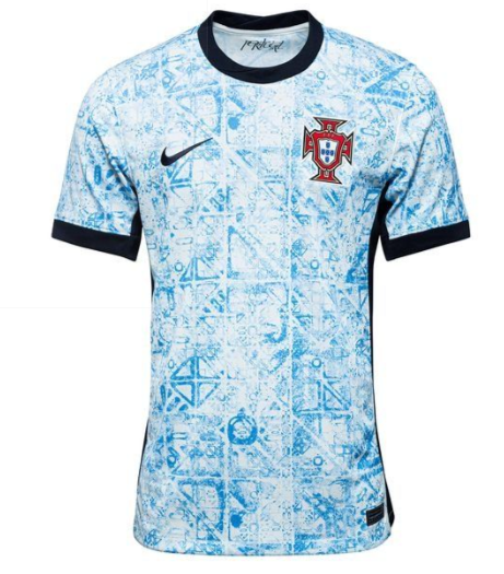 Portugal Mens Away Soccer Kit 2024